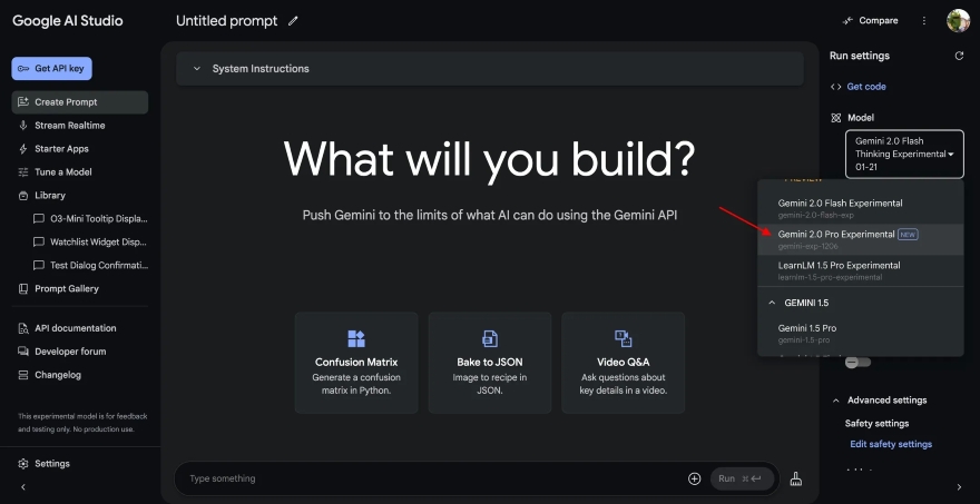 Cách sử dụng Google Gemini 2.0 miễn phí
