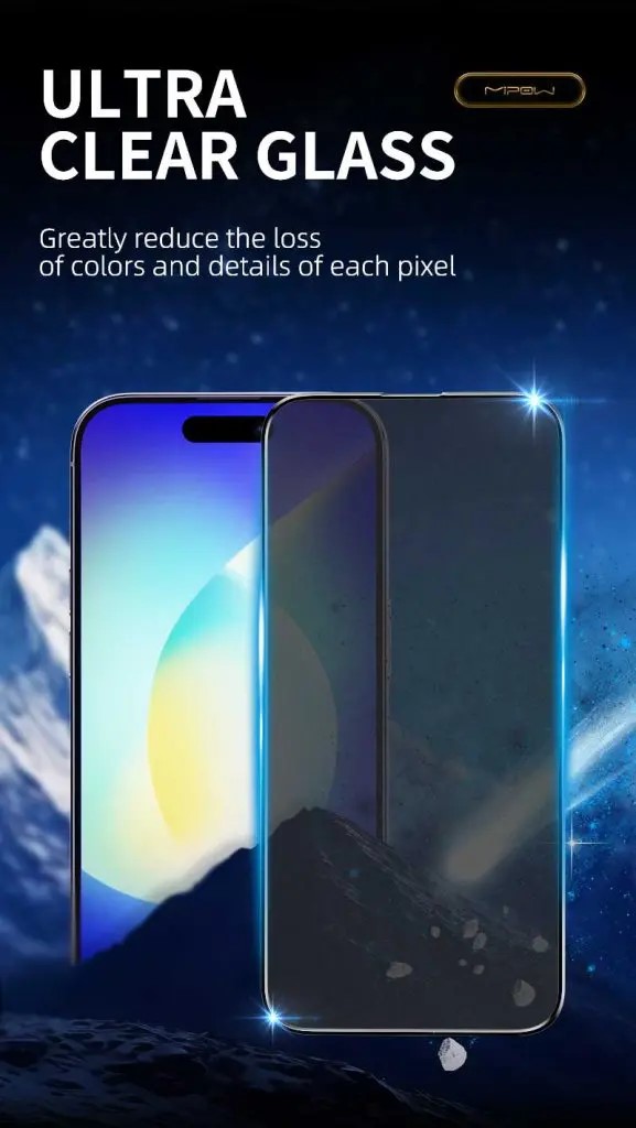 Cường lực chống vân tay iPhone 15 Plus Mipow Kingbull