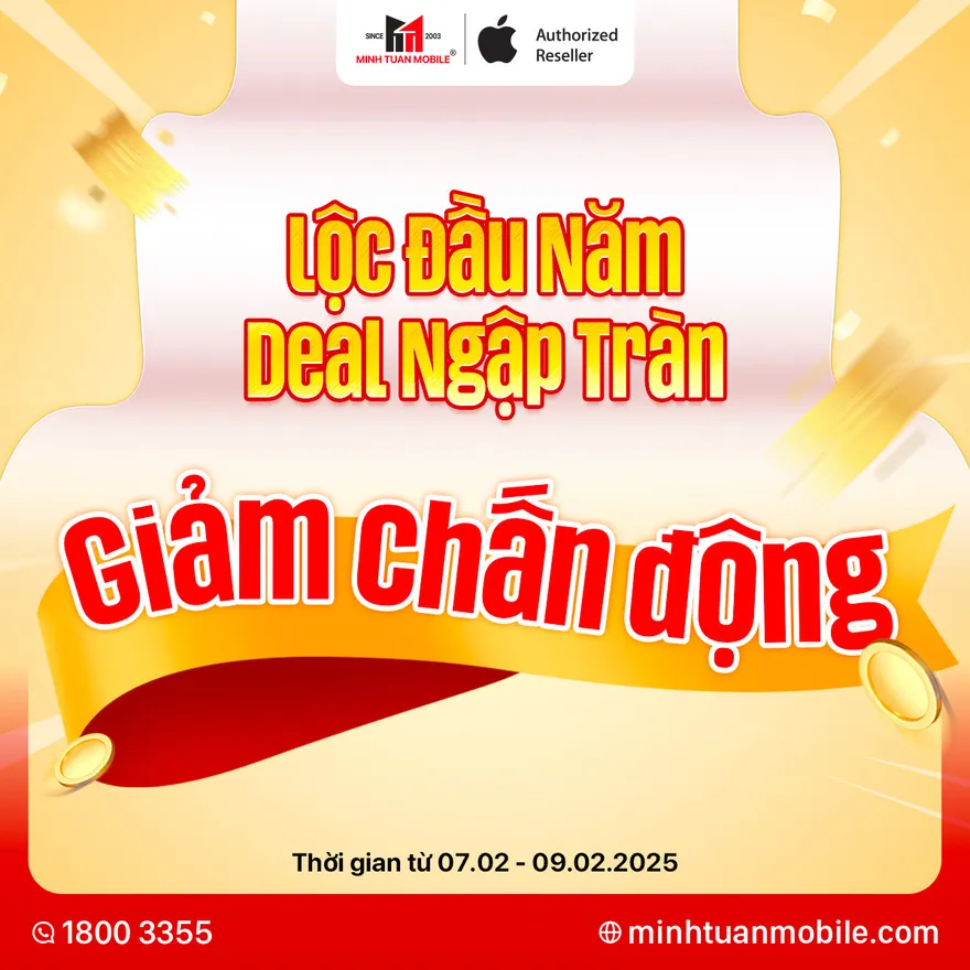 Loạt iPhone 'giảm sâu' hơn 12 triệu nhân ngày vía Thần Tài