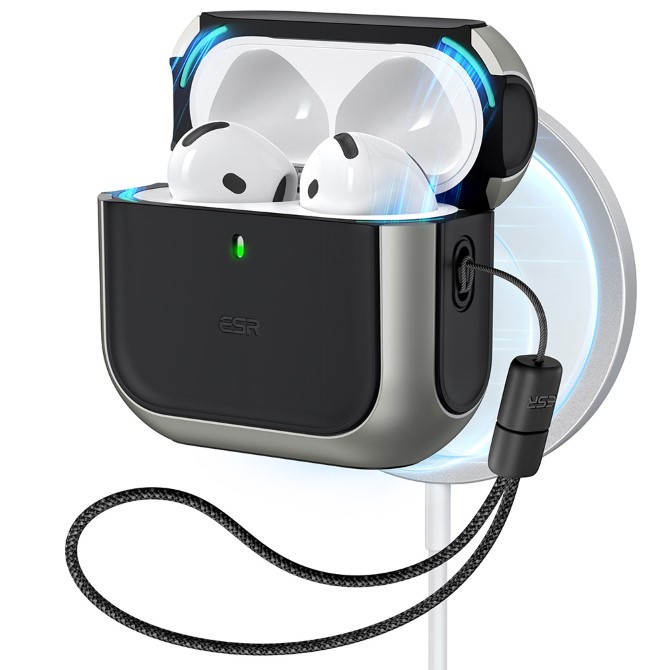 Ốp dẻo AirPods 4 ESR Orbit Hybrid (HaloLock)