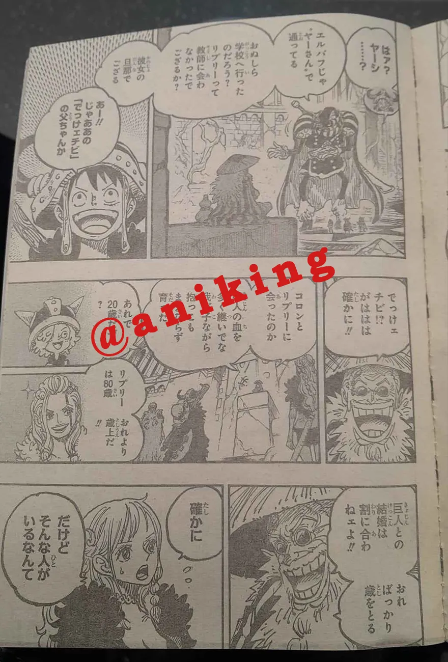 Spoiler One Piece Chapter 1139: Scopper Gaban xuất hiện tại Elbaf
