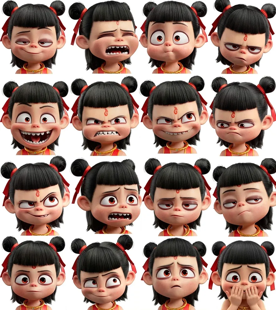 Tải ngay bộ nhãn dán Na Tra: Ma Đồng Háo Hải