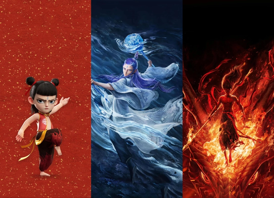 Tặng bạn bộ hình nền Na Tra: Ma Đồng Náo Hải trên điện thoại