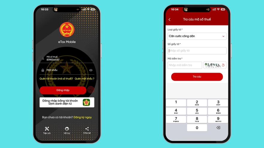 Hướng dẫn tra mã số thuế cá nhân trên điện thoại