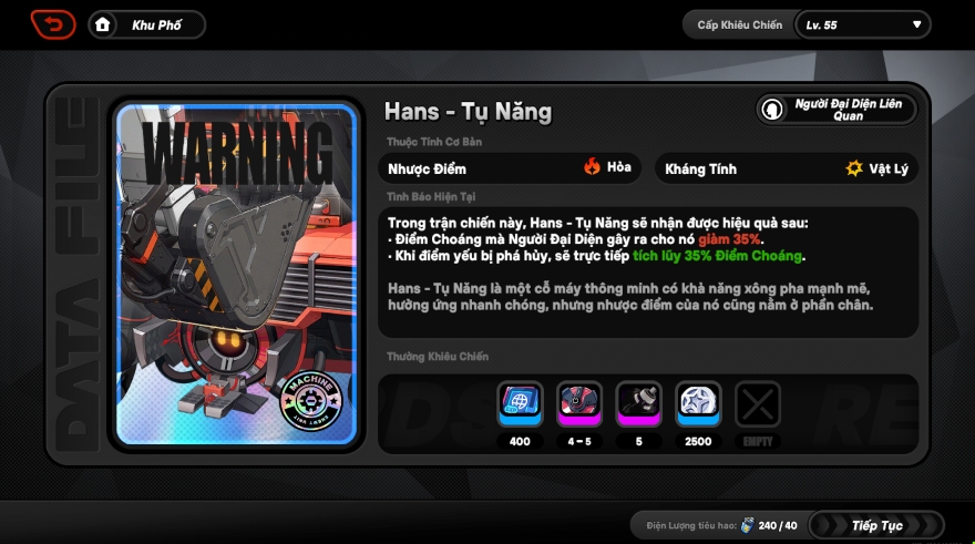 các nguyên liệu cần farm trước để nâng cấp Evelyn zzz 1.5