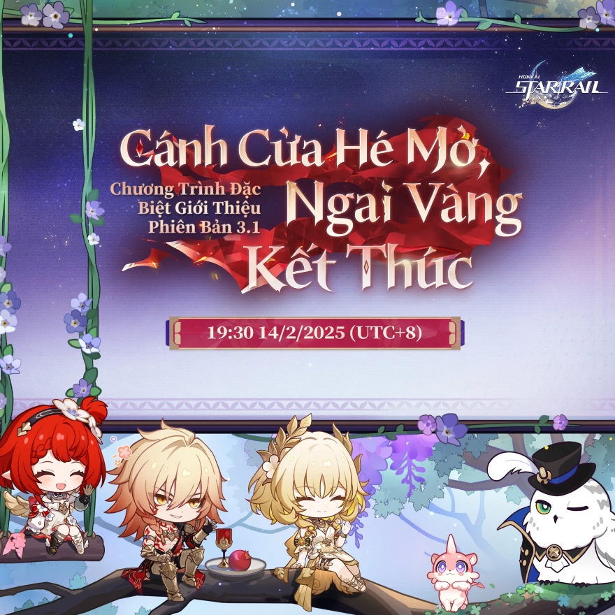 Lịch Livestream chính thức của Honkai Star Rail 3.1