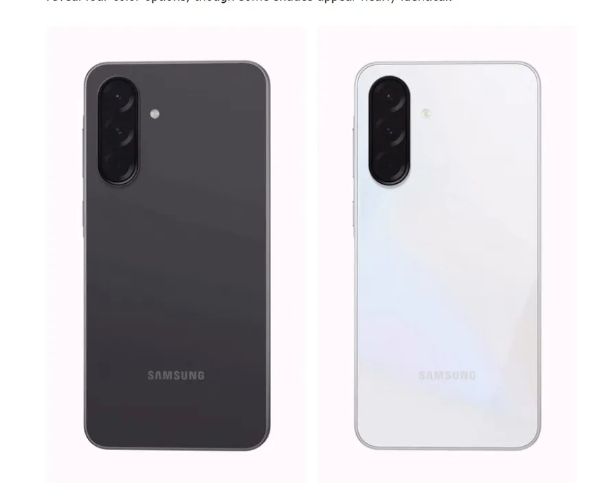 Galaxy A36 lộ diện: Cụm camera mới lạ