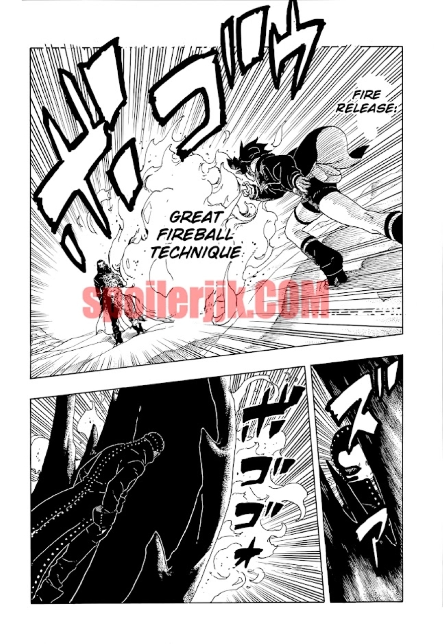 Spoiler Boruto chap 99