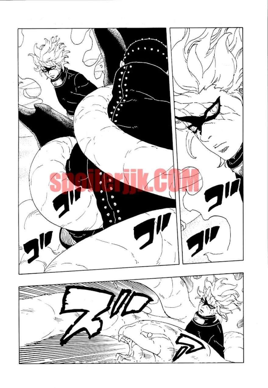 Spoiler Boruto chap 99