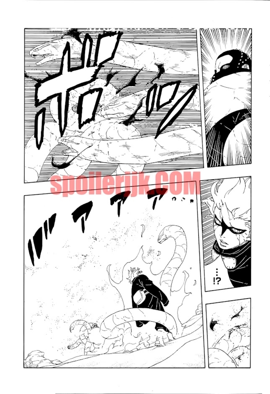 Spoiler Boruto chap 99