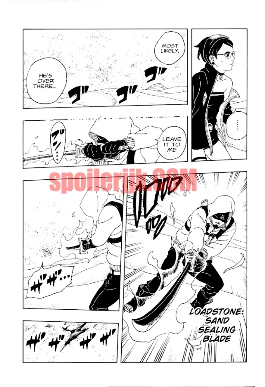 Spoiler Boruto chap 99