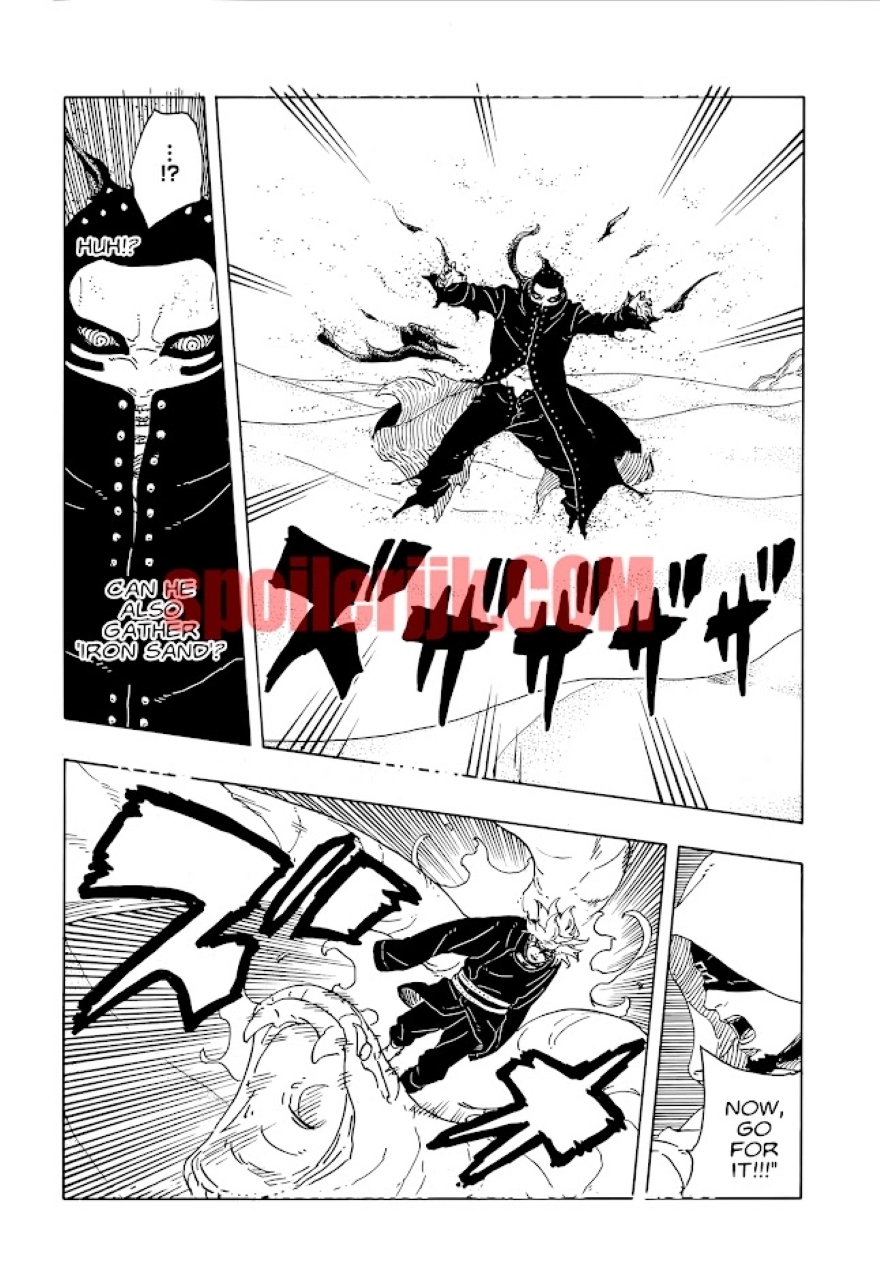 Spoiler Boruto chap 99