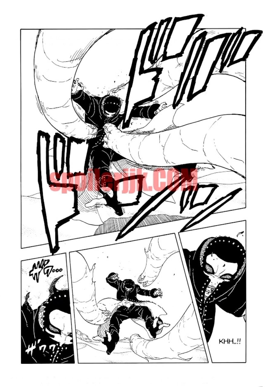 Spoiler Boruto chap 99