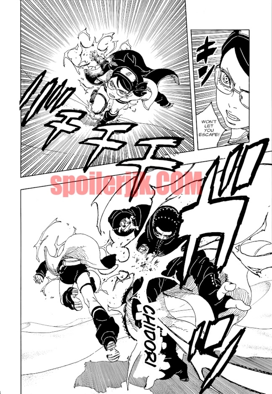 Spoiler Boruto chap 99