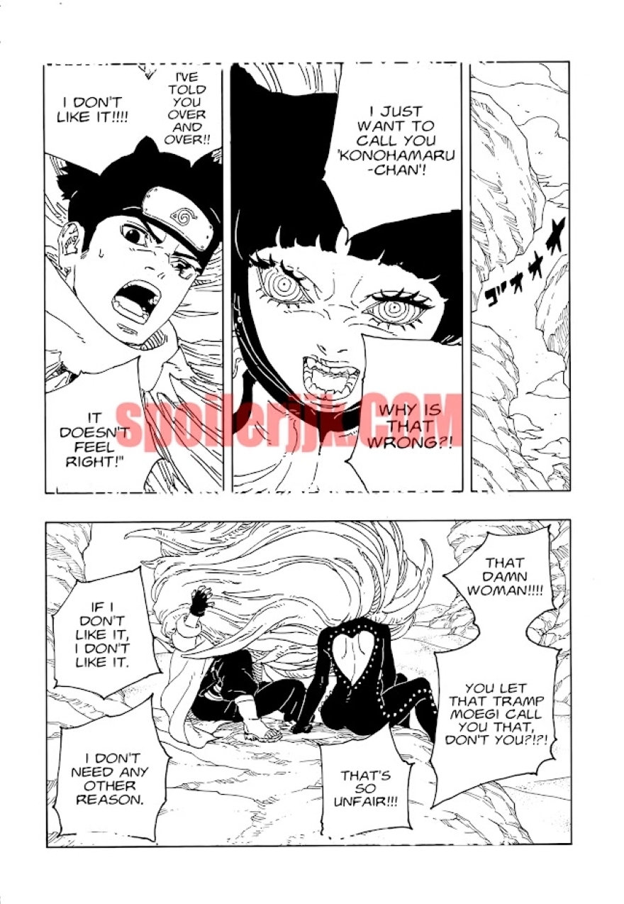 Spoiler Boruto chap 99