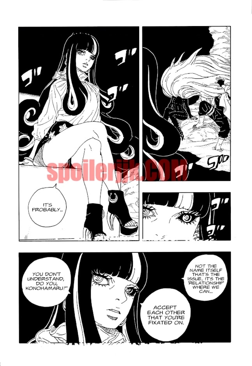 Spoiler Boruto chap 99