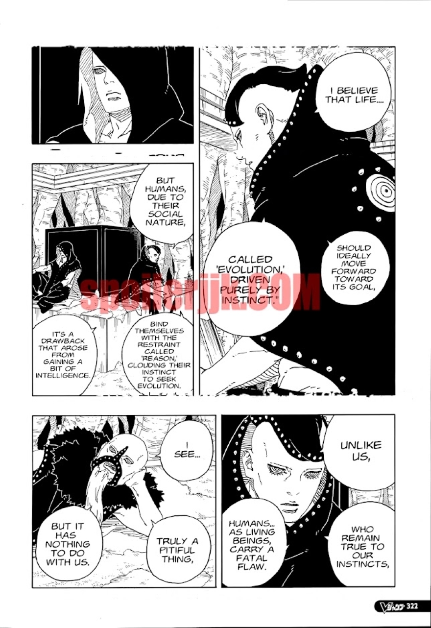 Spoiler Boruto chap 99