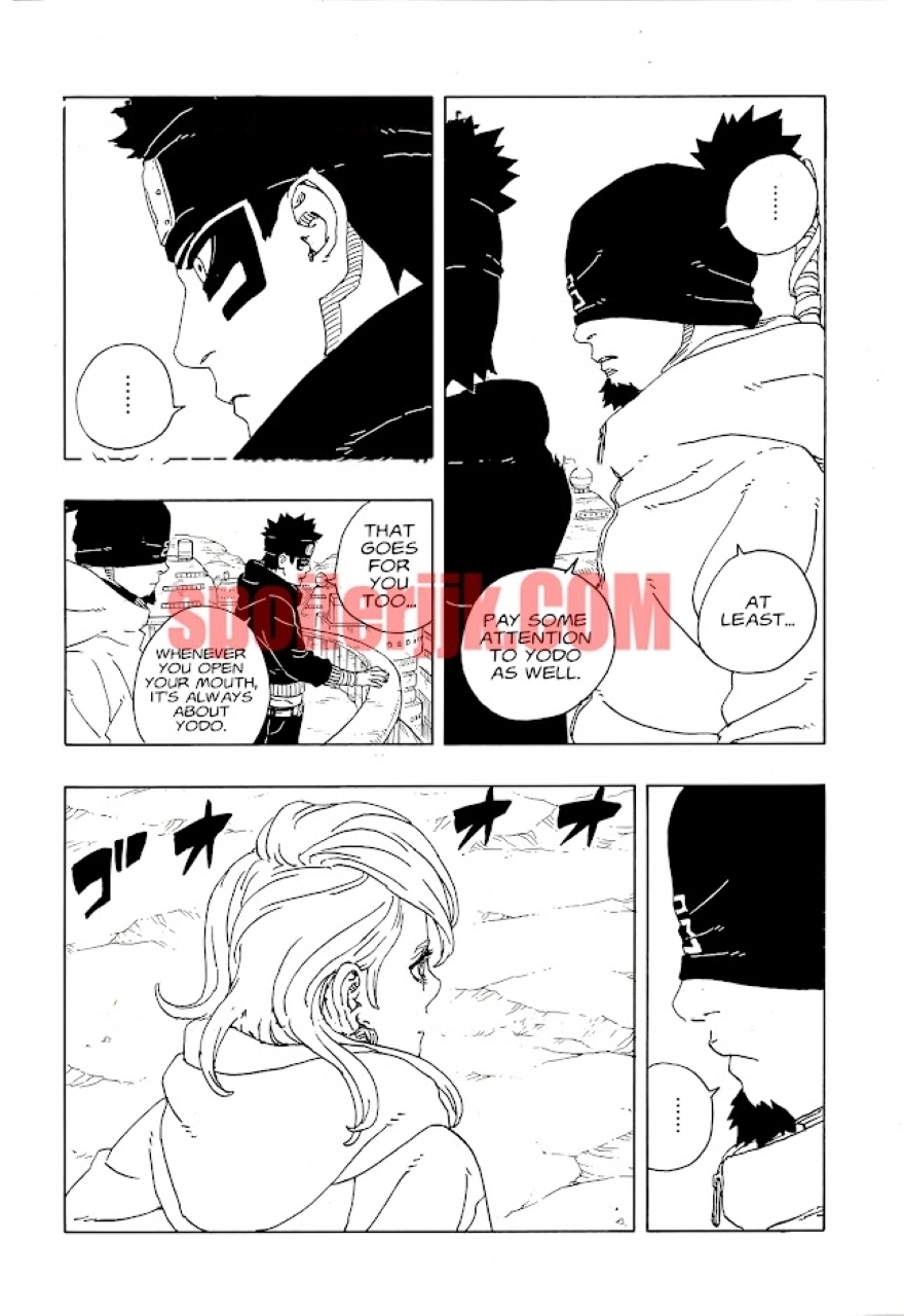 Spoiler Boruto chap 99