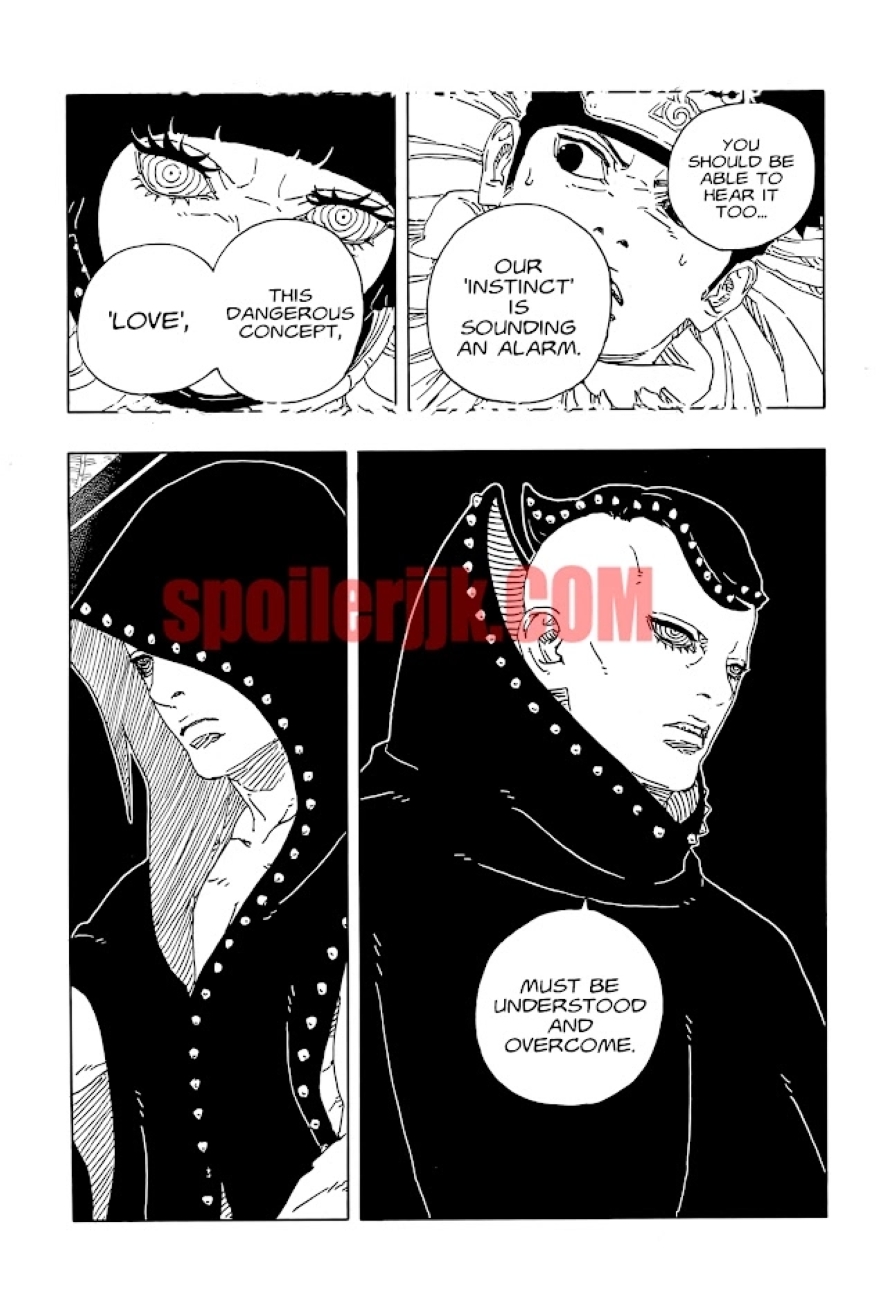 Spoiler Boruto chap 99
