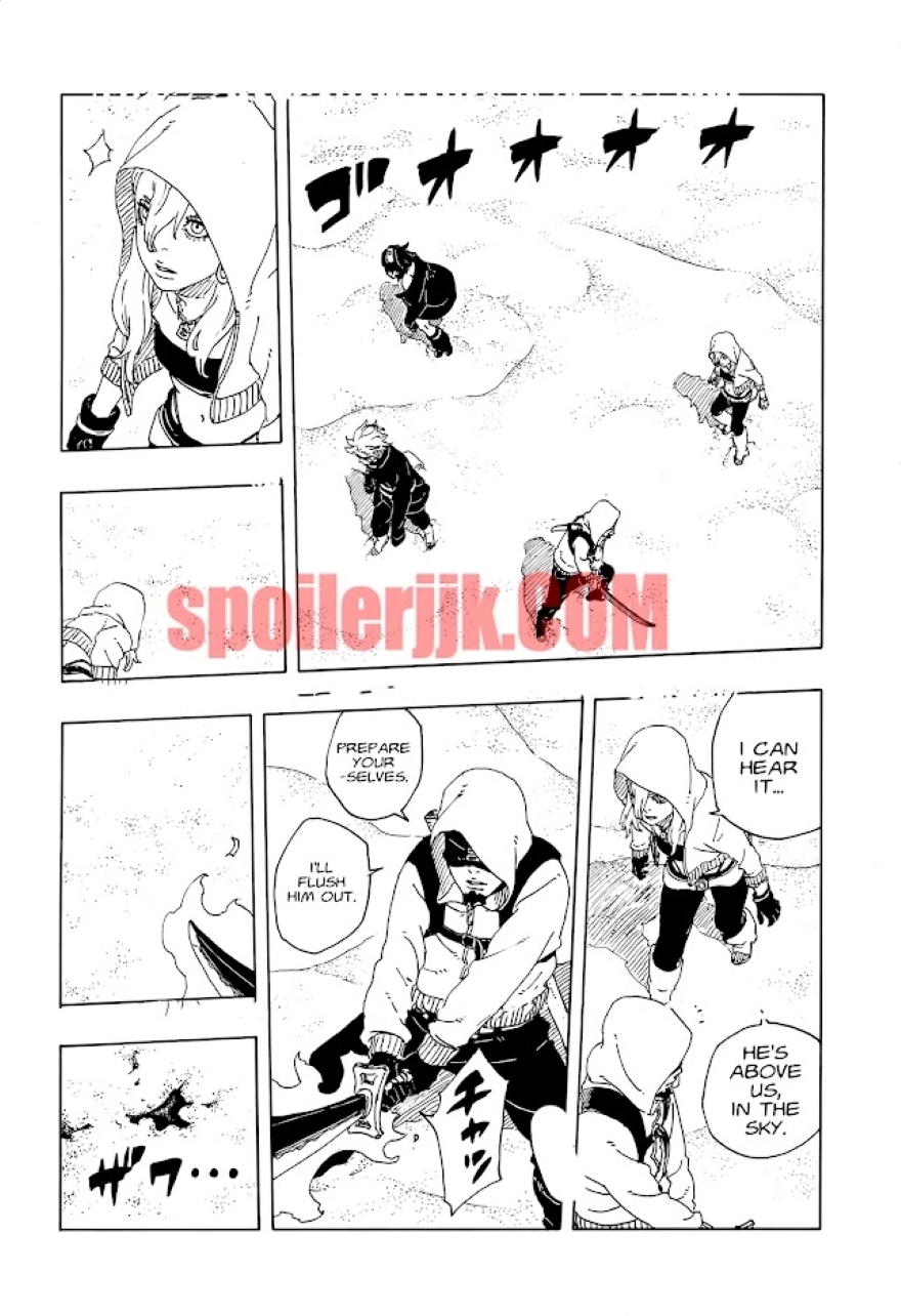Spoiler Boruto chap 99