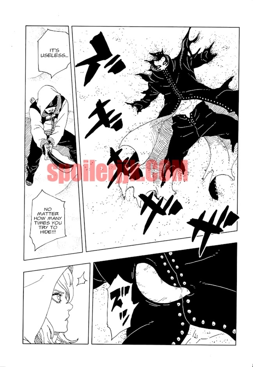 Spoiler Boruto chap 99