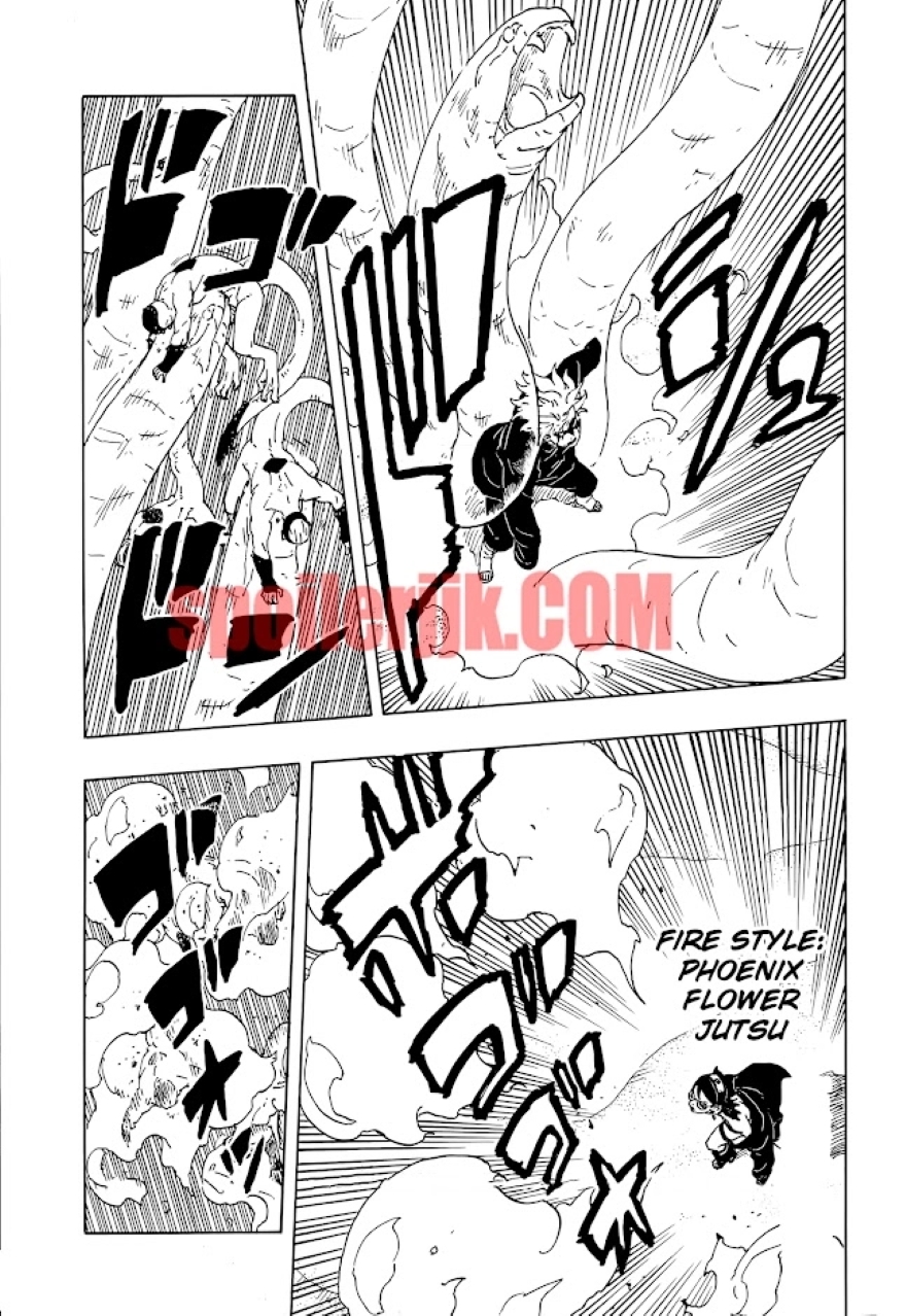 Spoiler Boruto chap 99