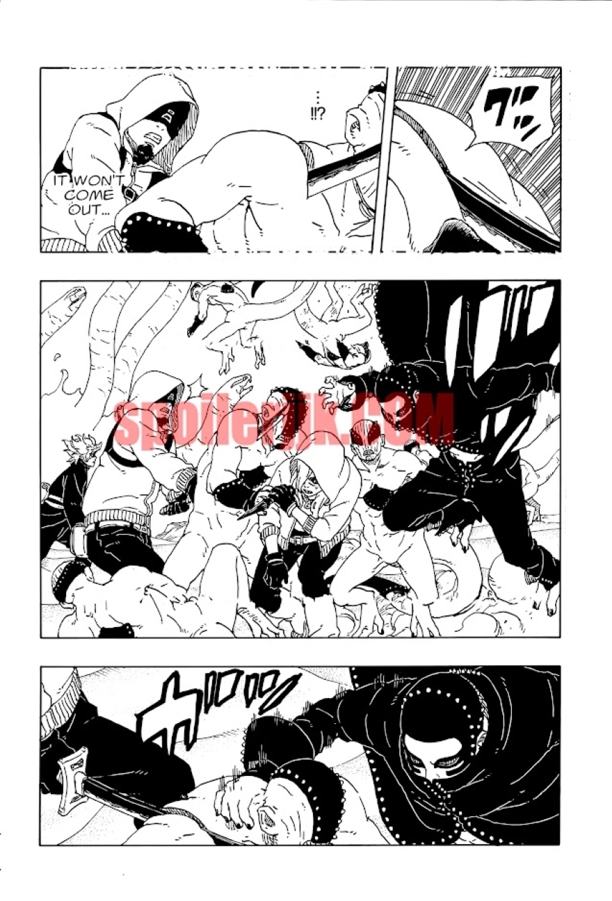 Spoiler Boruto chap 99
