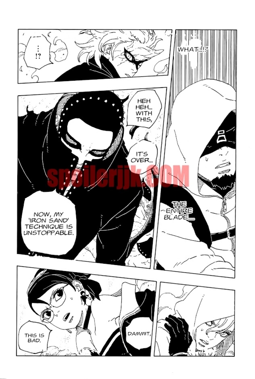 Spoiler Boruto chap 99