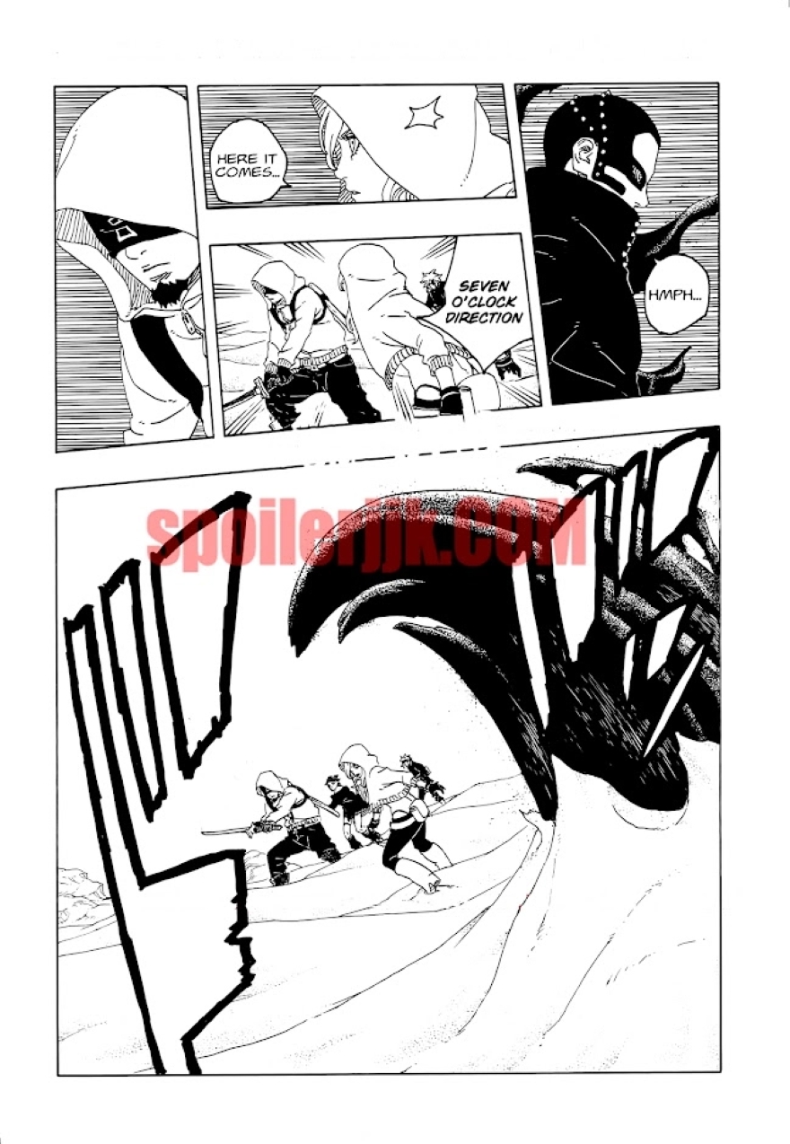 Spoiler Boruto chap 99