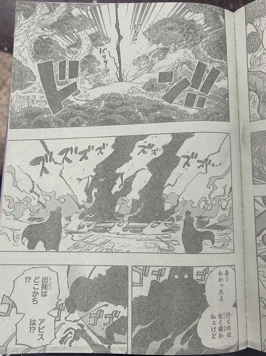 Spoiler One Piece Chap 1140: Trận chiến với huyền thoại Gaban