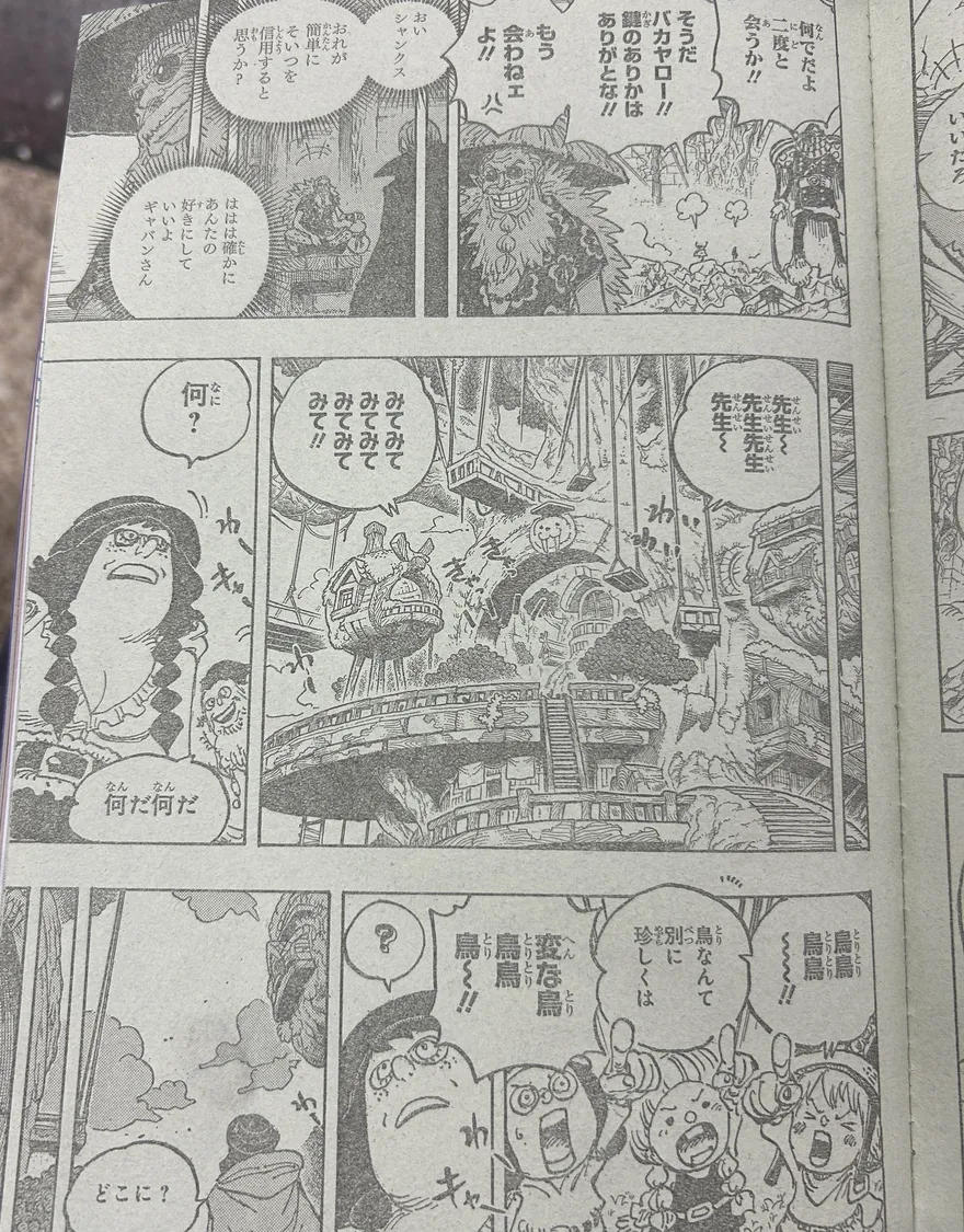 Spoiler One Piece Chap 1140: Trận chiến với huyền thoại Gaban