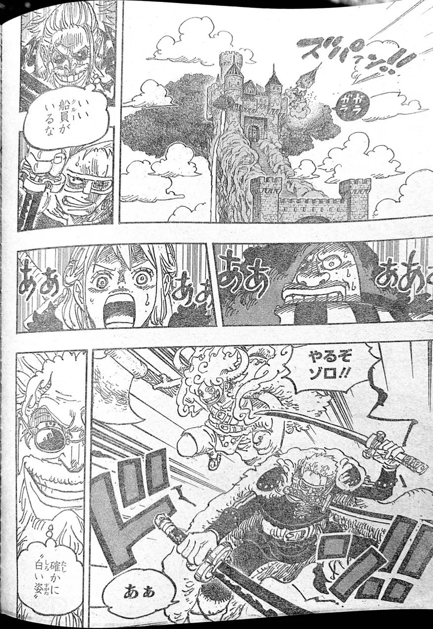 Spoiler One Piece Chap 1140: Trận chiến với huyền thoại Gaban