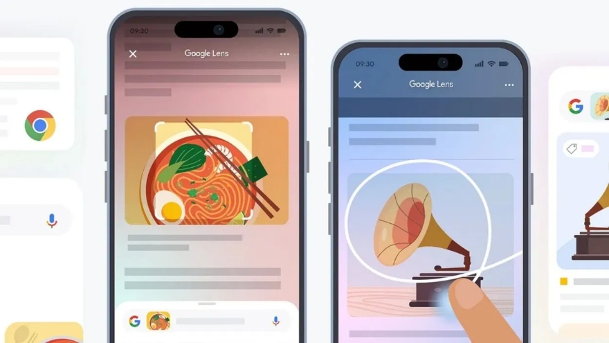 Cách sử dụng Google Lens để tìm kiếm trên màn hình iOS