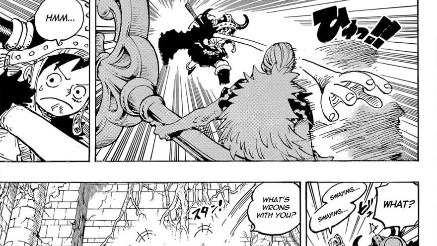 Phân tích One Piece chap 1140: Gaban vs Luffy