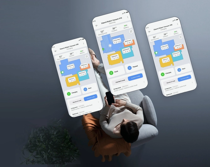 Robot hút bụi lau nhà Xiaomi Vacuum X10