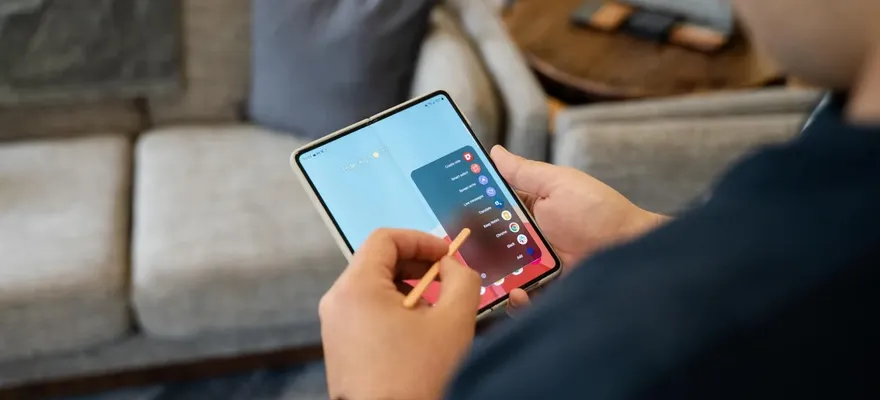 Bút S Pen trên Galaxy Z Fold7 sẽ có thiết kế mới