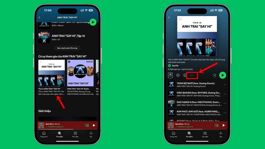 Cách chơi rắn ăn nhạc trên Spotify