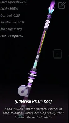 Cách sở hữu Ethereal Prism Rod trong Fisch Roblox