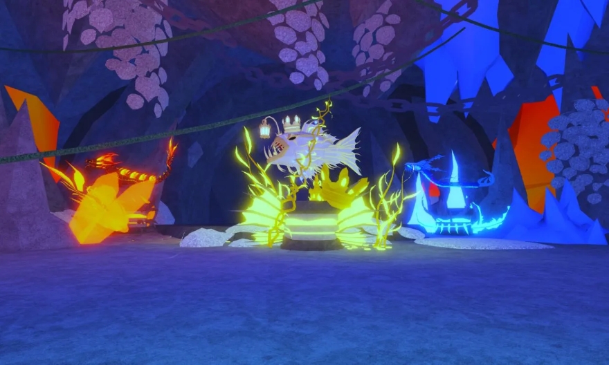 Cách bắt Crystallized Seadragon trong Fisch Roblox