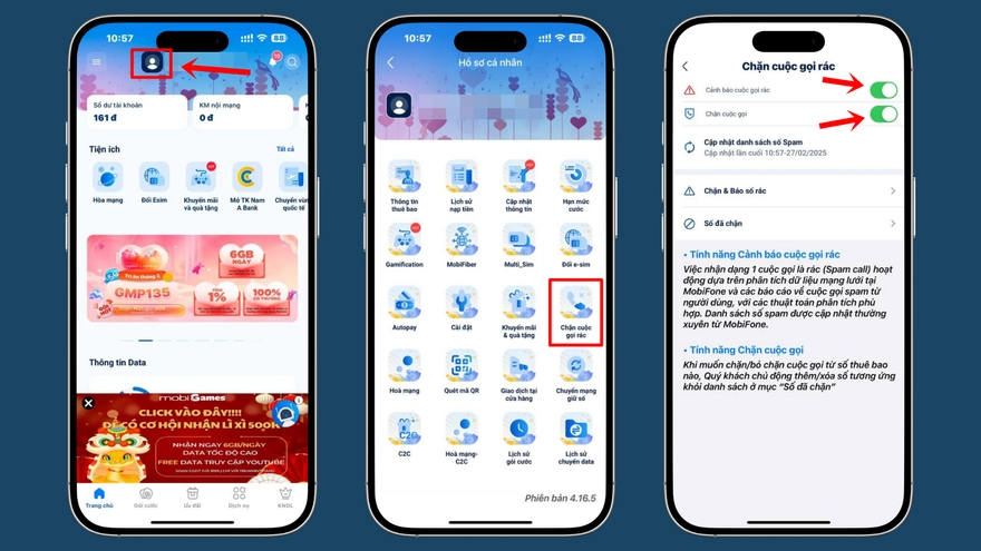 Đầy đủ cách chặn cuộc gọi rác, lừa đảo của các nhà mạng