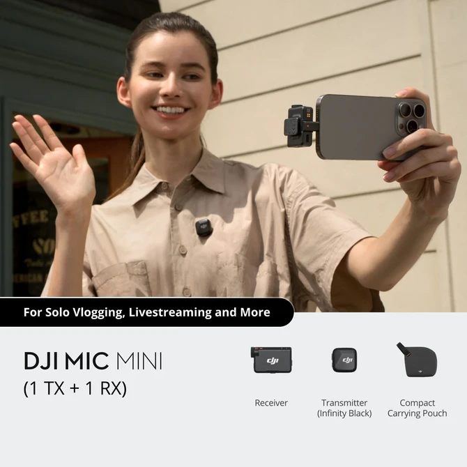 Micro thu âm DJI Mic mini
