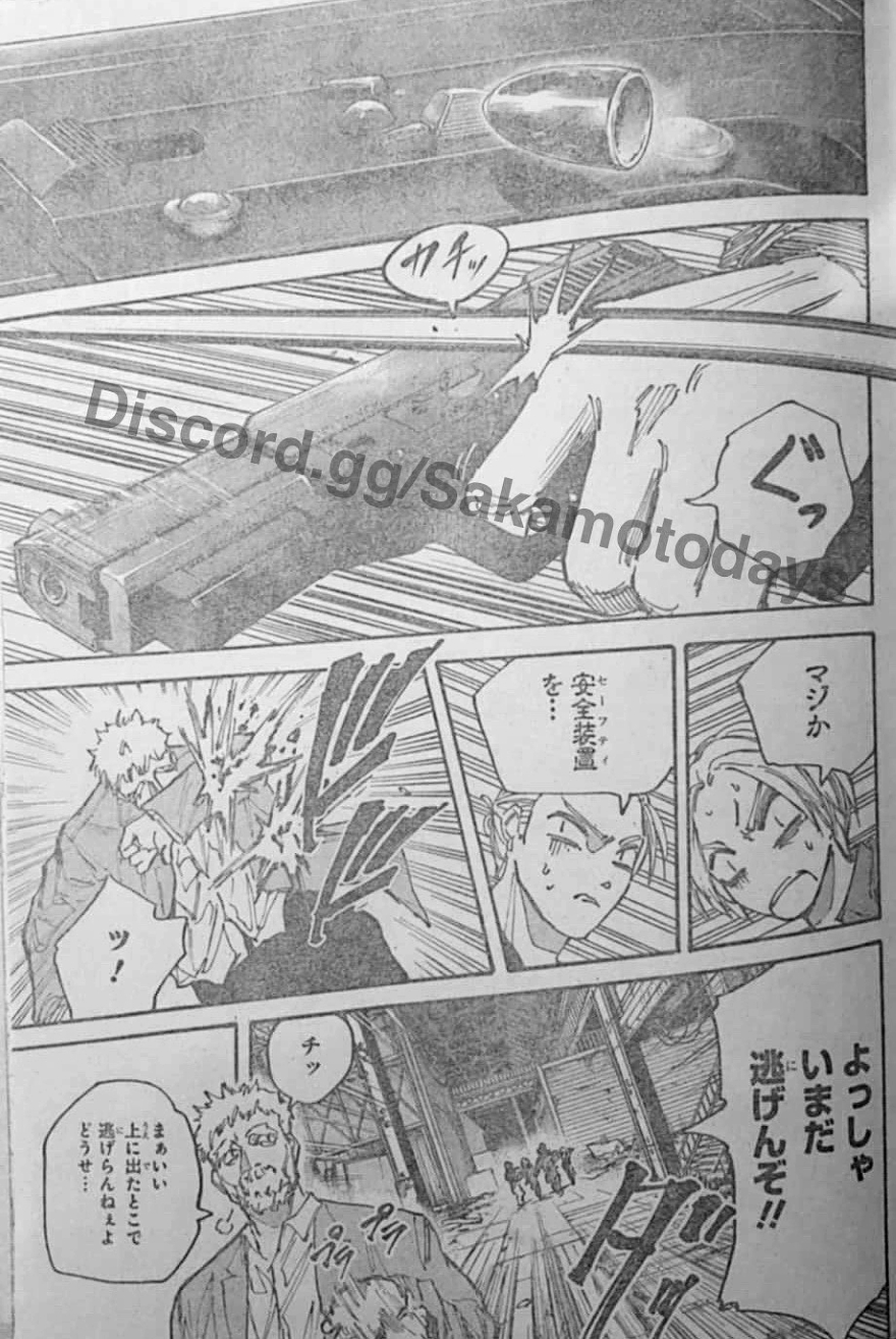 Spoiler Sakamoto Days chap 203