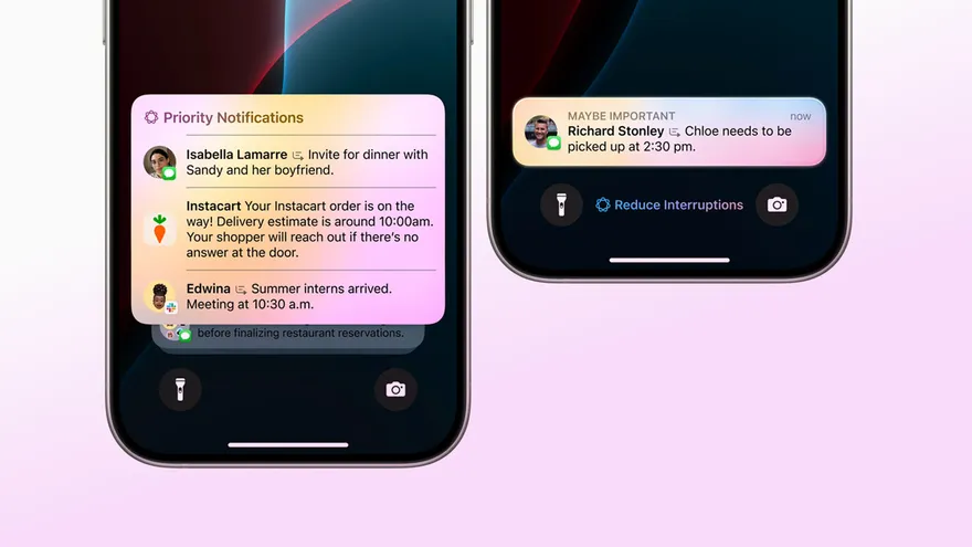 Tính năng Apple Intelligence sẽ có trong iOS 18.4