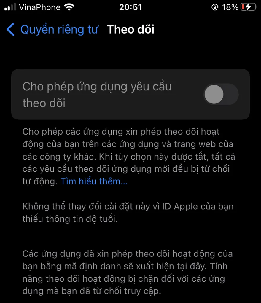 Tính năng chặn theo dõi trên iPhone sắp bị loại bỏ