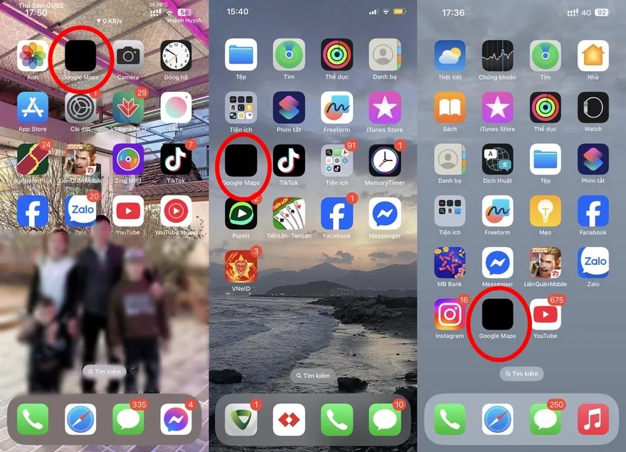 iOS 18.4: Cách sửa lỗi ứng dụng Google Maps 