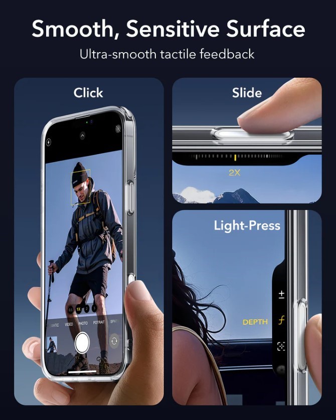 Ốp lưng Magsafe iPhone 16 Pro Max ESR Classic Hybrid HaloLock