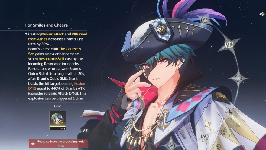 wuthering waves hướng dẫn build brant