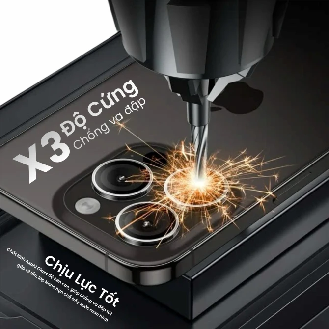 Dán bảo vệ camera iPhone 16/16 Plus Dekey Signature