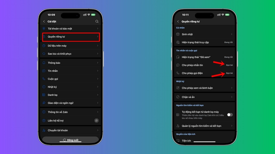 Hướng dẫn chặn cuộc gọi rác, lừa đảo trên Zalo