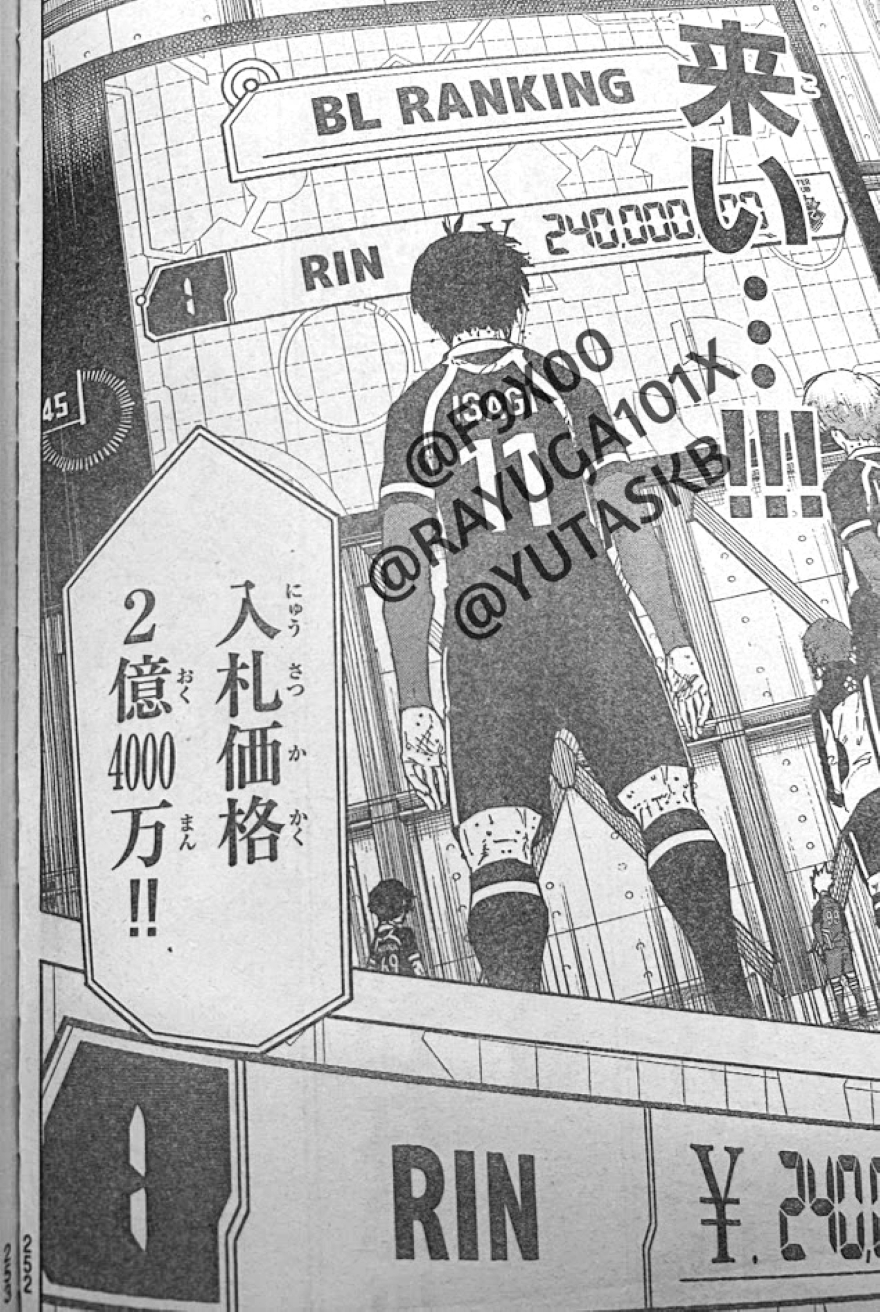Spoiler Blue Lock chap 295